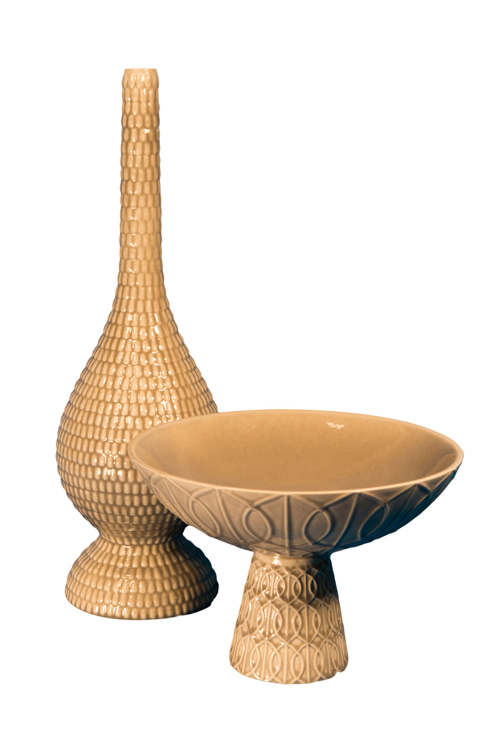 Элитная ваза декоративная керамическая высокая East от S. Bernardo из Португалии