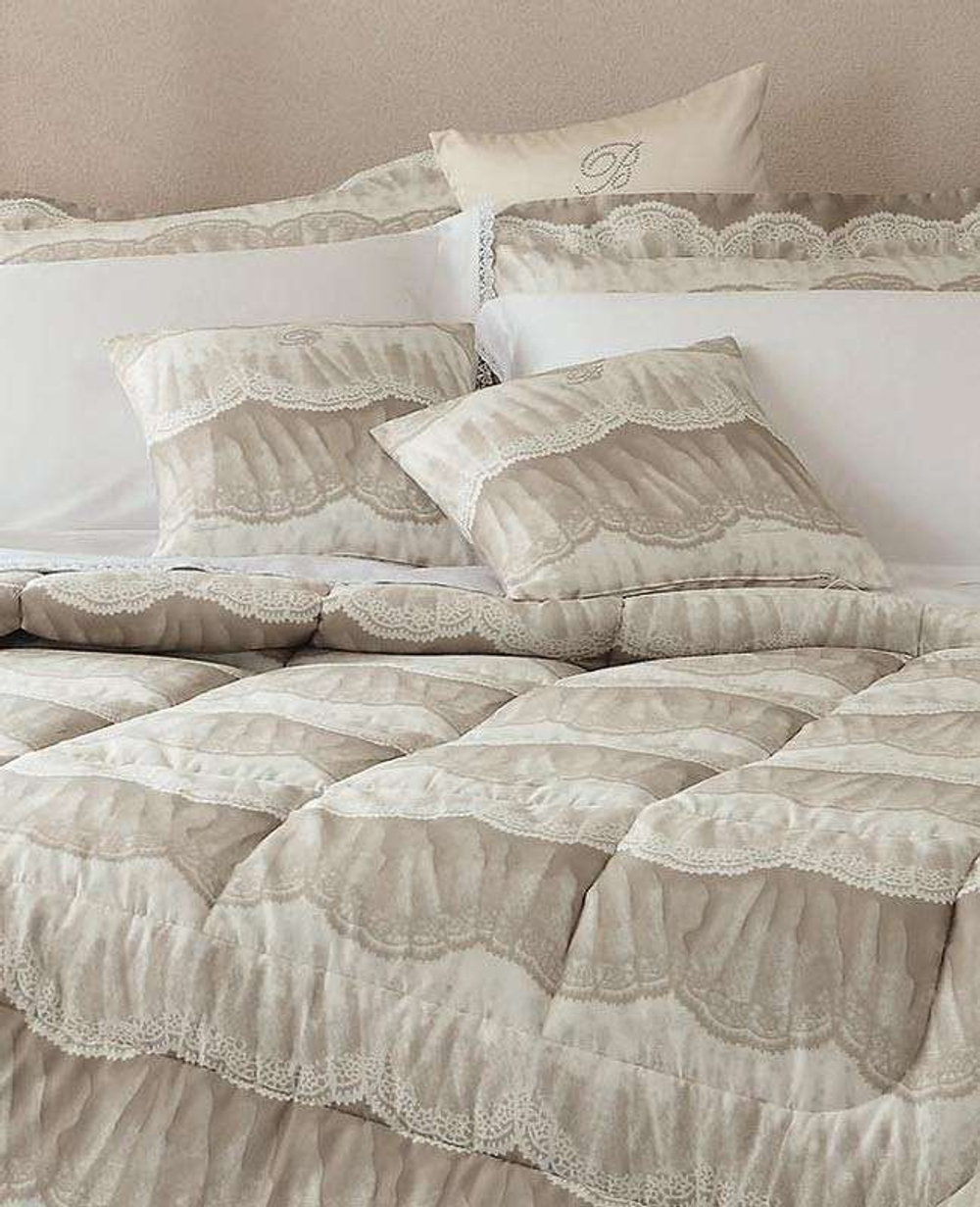 Постельное белье 2 спальное евро Blumarine Elisabetta Beige бежевое