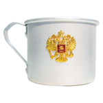 Кружка алюминиевая с эмблемой