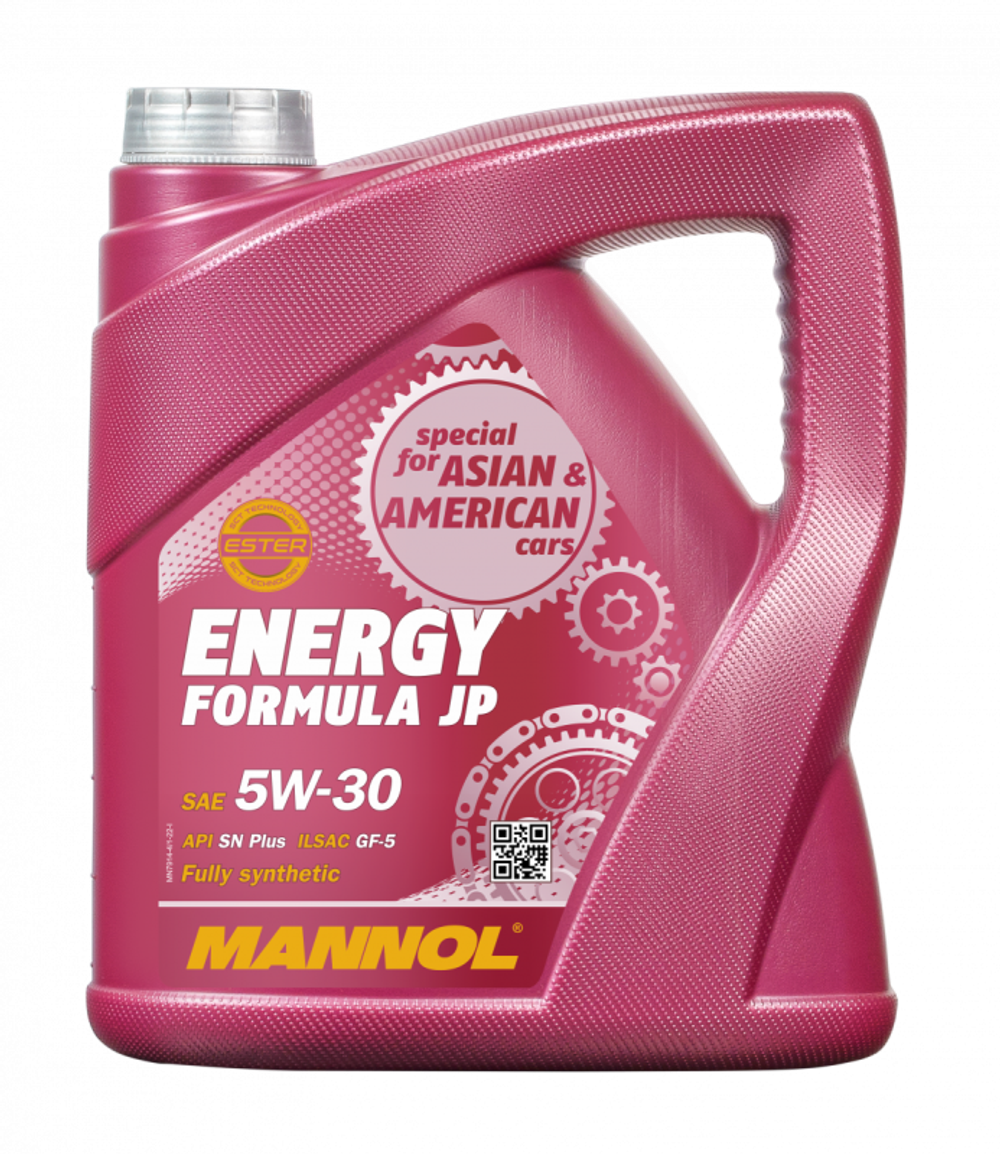 MANNOL Energy Formula JP SN GF-5 5W30 4л синт.