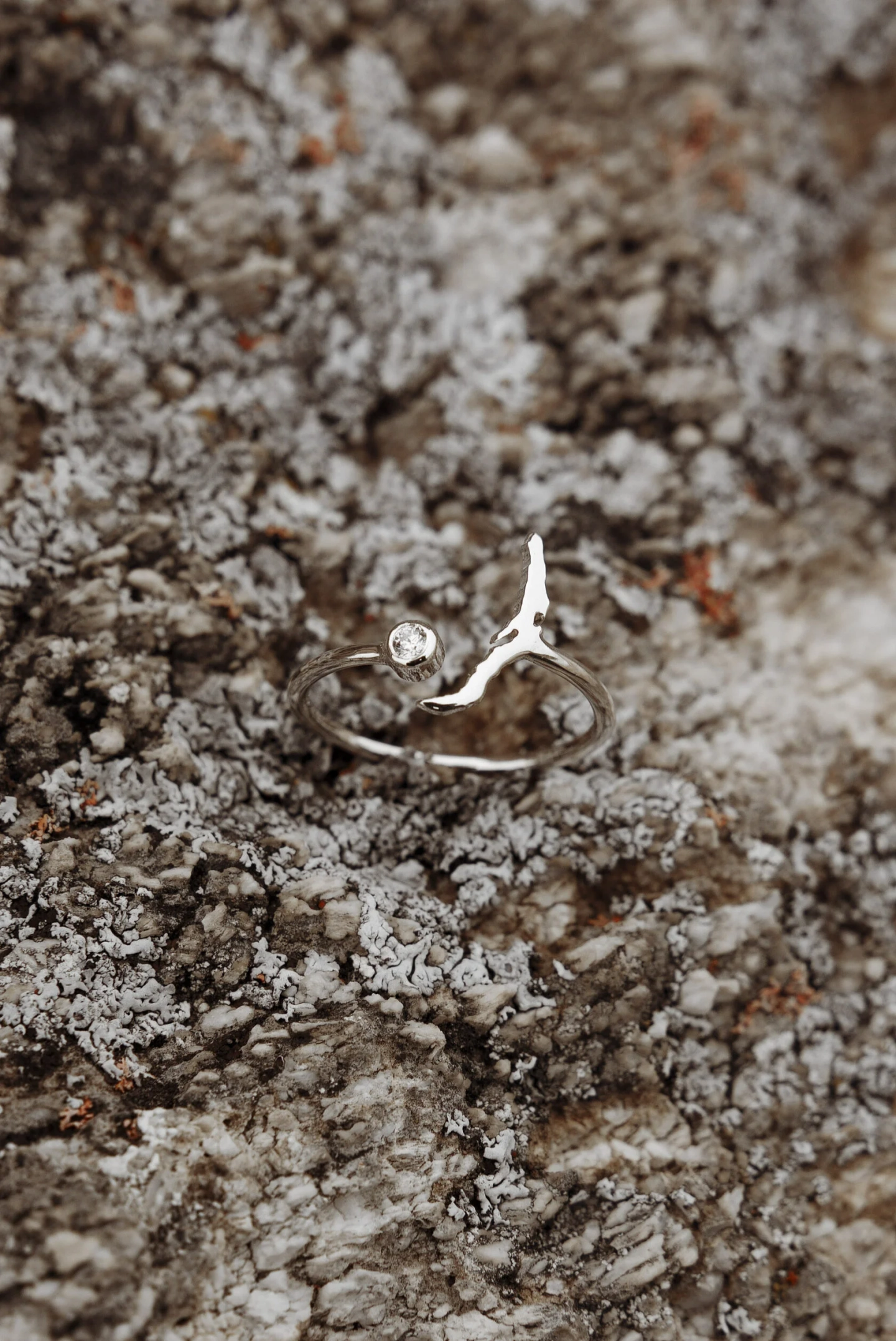 Кольцо Байкал с фианитом