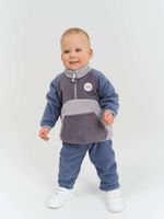 Костюм флисовый Колор блок "Гроза" 0+