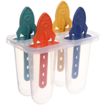 Форма для приготовления мороженого «Ракета» 4шт 8*12,5*14см