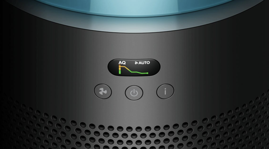 Очиститель Dyson HushJet Purfier Compact SP01 Black Teal, черный