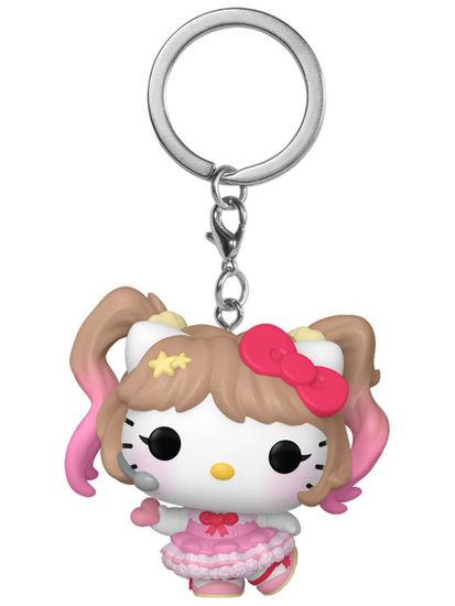 Брелок Funko Pocket POP! Hello Kitty And Friends Hello Kitty (K-Pop Outfit) 91680 / Брелок Фанко Покет ПОП! по мотивам франшизы "Хэллоу Китти"