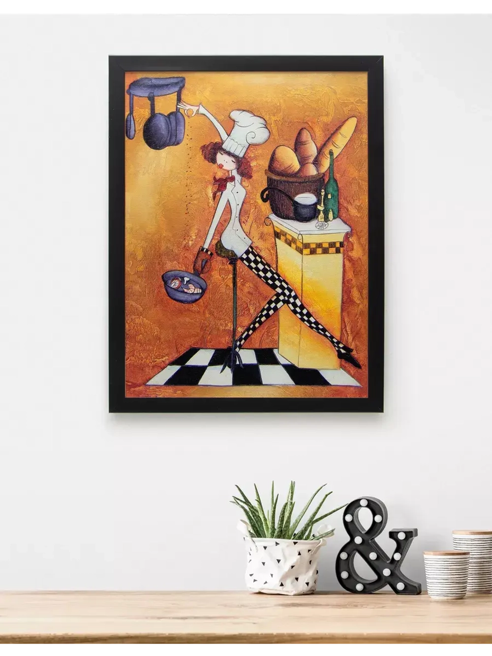 Картина на стену интерьерная для кухни 43*33 см