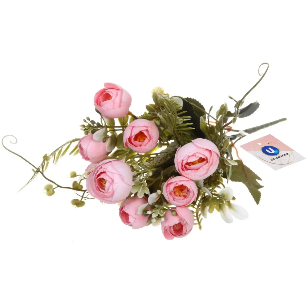 Искусственные цветы «Летнее вдохновение» Пионы 28см цвет розовый