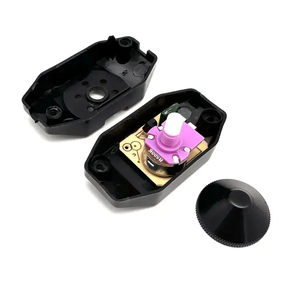 Диммер, регулятор света на шнур, для ламп накаливания и галогенных, черный, 220В