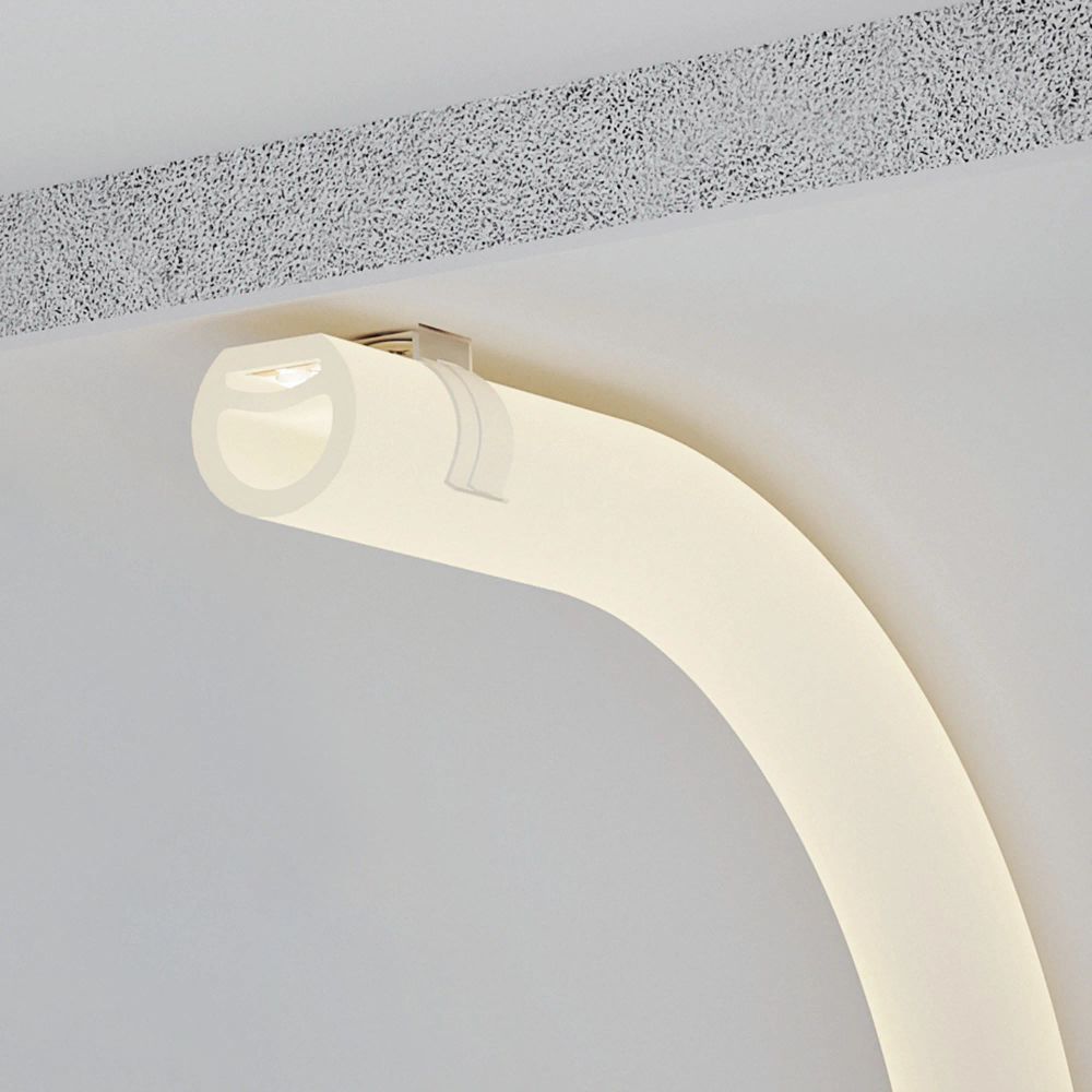 Силиконовый профиль WPH-FLEX-D20-TOP-S10-5m WHITE (Arlight, Силикон) 040272