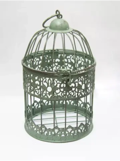 Клетка декоративная интерьерная 25*15 см