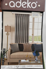 Портьерная ткань Adeko канвас арт. Loft (высота 290 см, Турция)