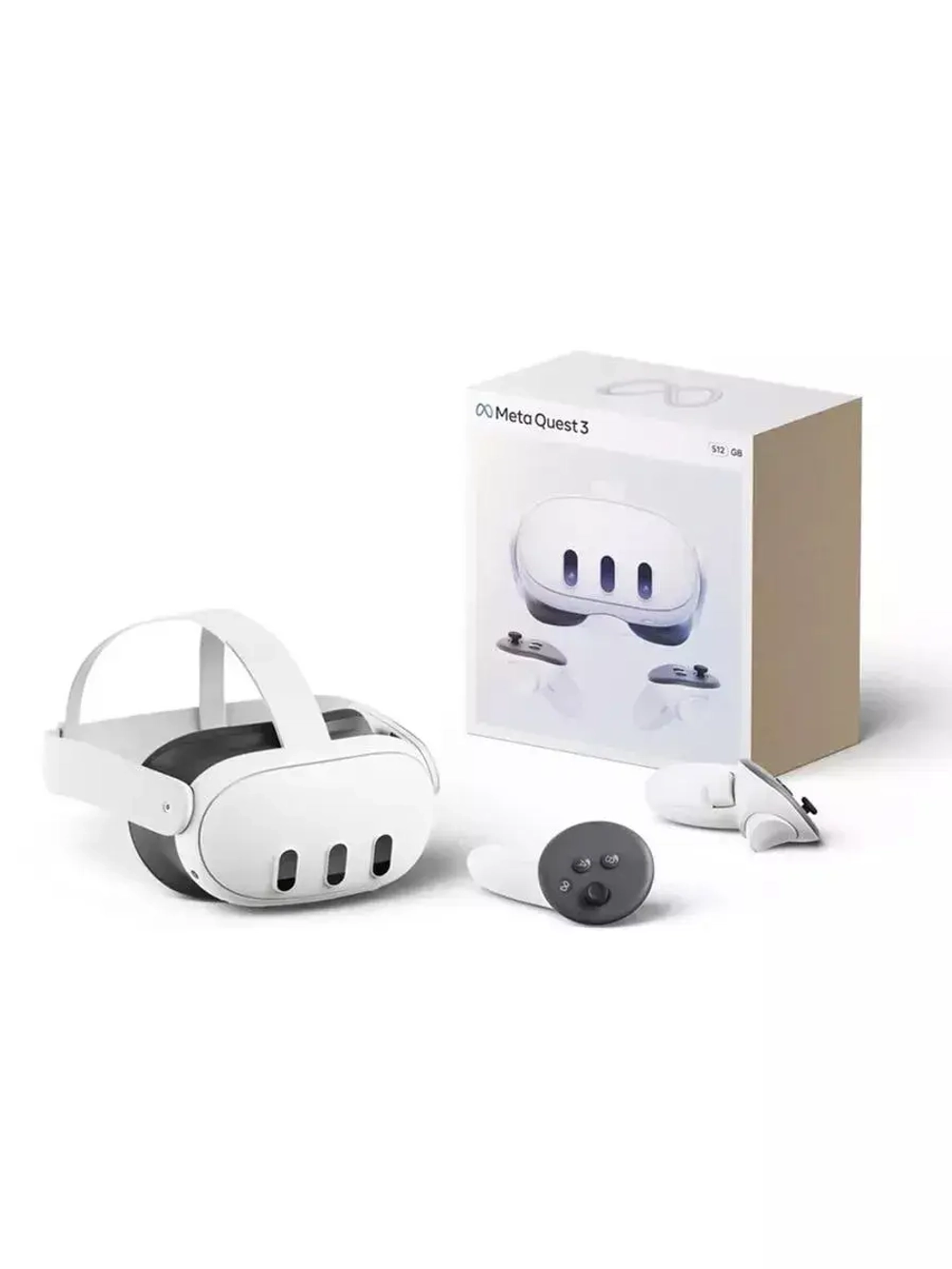 Шлем виртуальной реальности (OCULUS) Quest 3 512 GB
