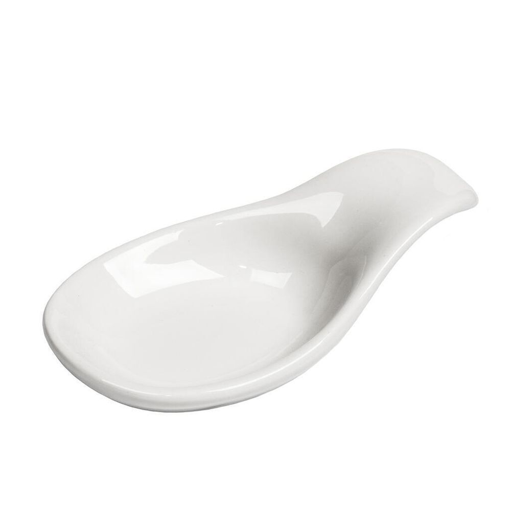 Соусник 25 мл 12*7 см h3 см Mini Mix с ручкой белый фарфор P.L. Proff Cuisine [6]