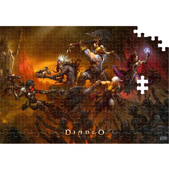 Пазл Diablo Heroes Battle - 1000 элементов / Пазл по мотивам игры "Diablo"