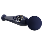 Темно-синий вибратор-wand 22,4см с дисплеем Pretty Love Skyler Massager Wand Dark Blue BW-055016LED-1