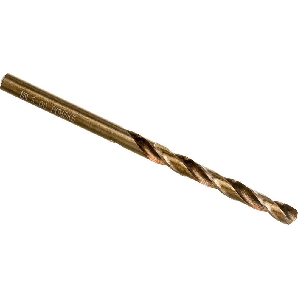 Сверло по металлу КОБАЛЬТ (5х52х86 мм; Р6М5К5; класс А1) Gigant GT-139