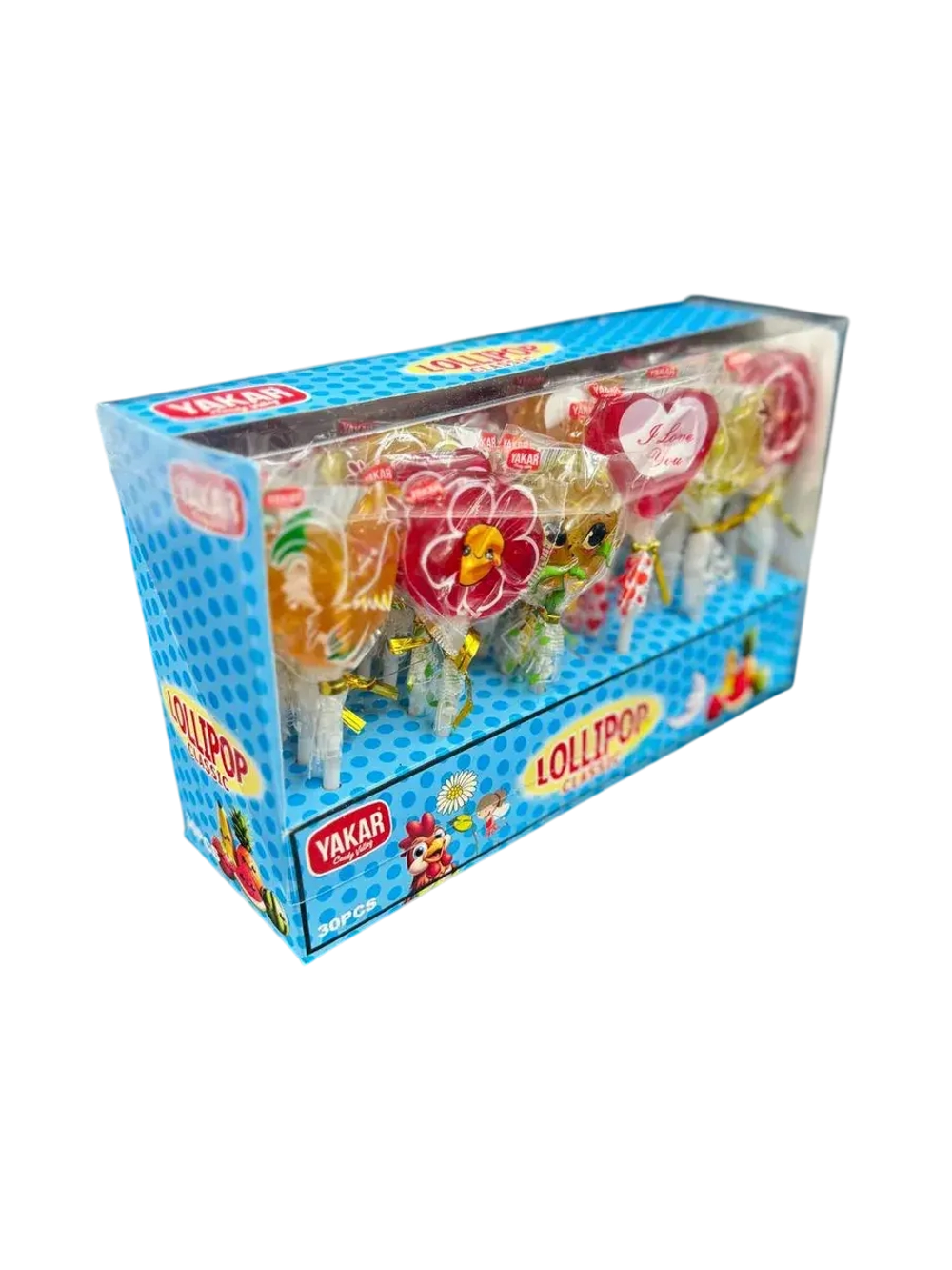 Карамель леденцовая на палочке микс