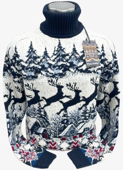 Pulltonic из шерсти и кашемира "Сказка 2" Размер 50-54