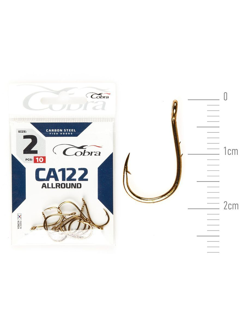 Крючки Cobra Allround OKIAMI серии CA122 размер 002 (упк.10шт.)