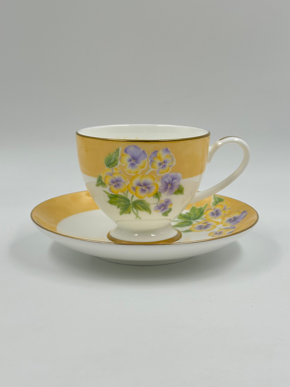 Чайная пара с виолой Yves Saint Laurent