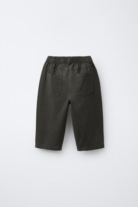 ZARA БРЮКИ BAGGY SOFT, АНТРАЦИТОВО-СЕРЫЙ