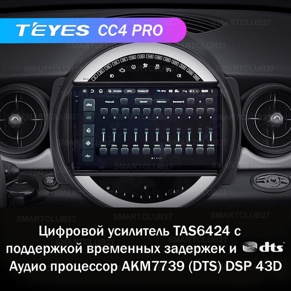 Teyes CC4 Pro 9" для BMW Mini 2007-2015