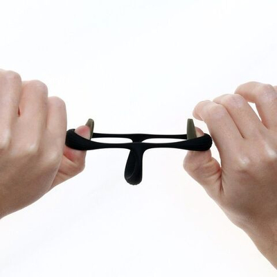 Черное эрекционное кольцо «Оки-Чпоки» (Цвет: черный)