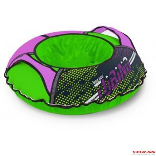 Тюбинг c неоновым рисунком (арт. NT) Green d 80-90