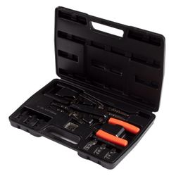 AFFIX (AF03300015C) Набор съемников стопорных колец 254 мм, сменные насадки, 15 предметов, кейс