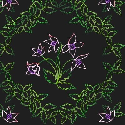 Княжик на чёрном
