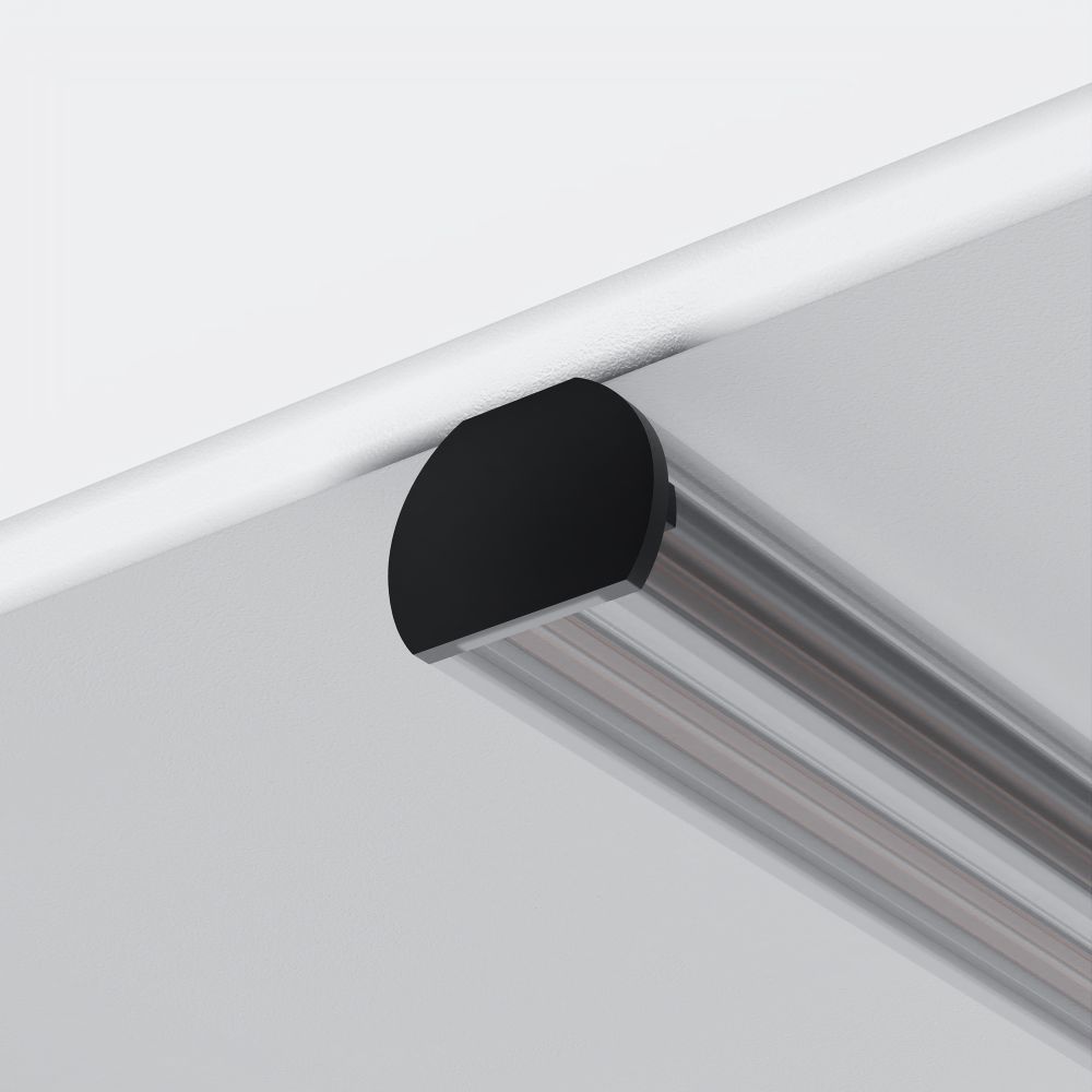 Заглушки для круглого низкопрофильного шинопровода 2шт. Maytoni   TRAM034EC-R-41B