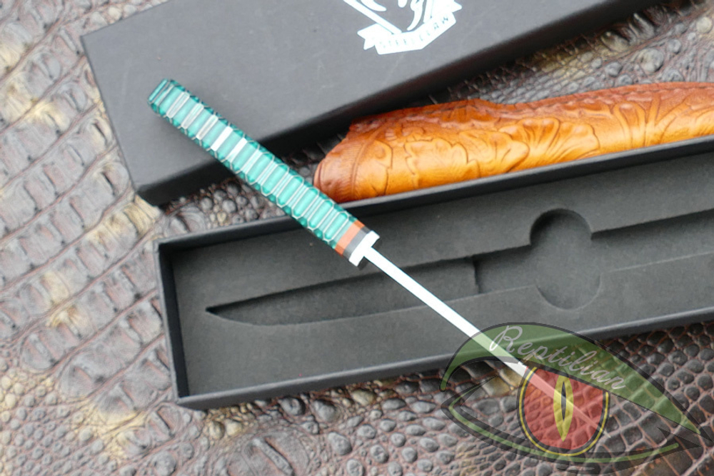 Нож STEELCLAW "ЩЁГОЛЬ" green