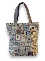 Гобеленовая сумка Квадраты (39х39х12)