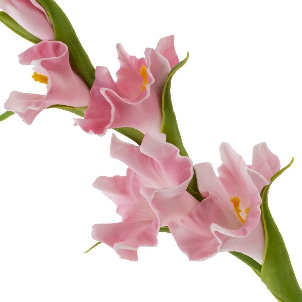 GAEM Цветок искусственный "Гладиолус" (Real Touch), L10 W10 H56 см