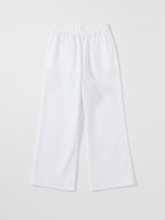 Широкие легкие брюки из поплина