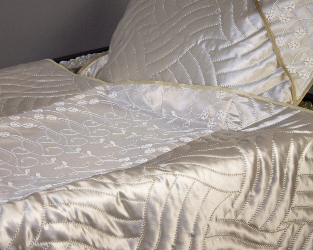 Комплект ритуальный "Дуэт" молочный