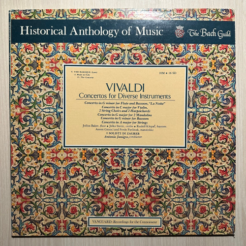 Вивальди - Концерты для разных инструментов (США 1972г.)