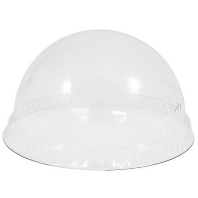 Крышка к стакану ПЭТ купольная БЕЗ ОТВЕРСТИЯ D-95 мм, h-53 мм (50/1000 шт.) UPAX-UNITY