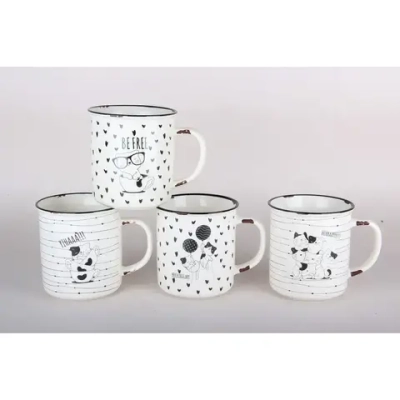 Кружка 440 мл микс 4 диз