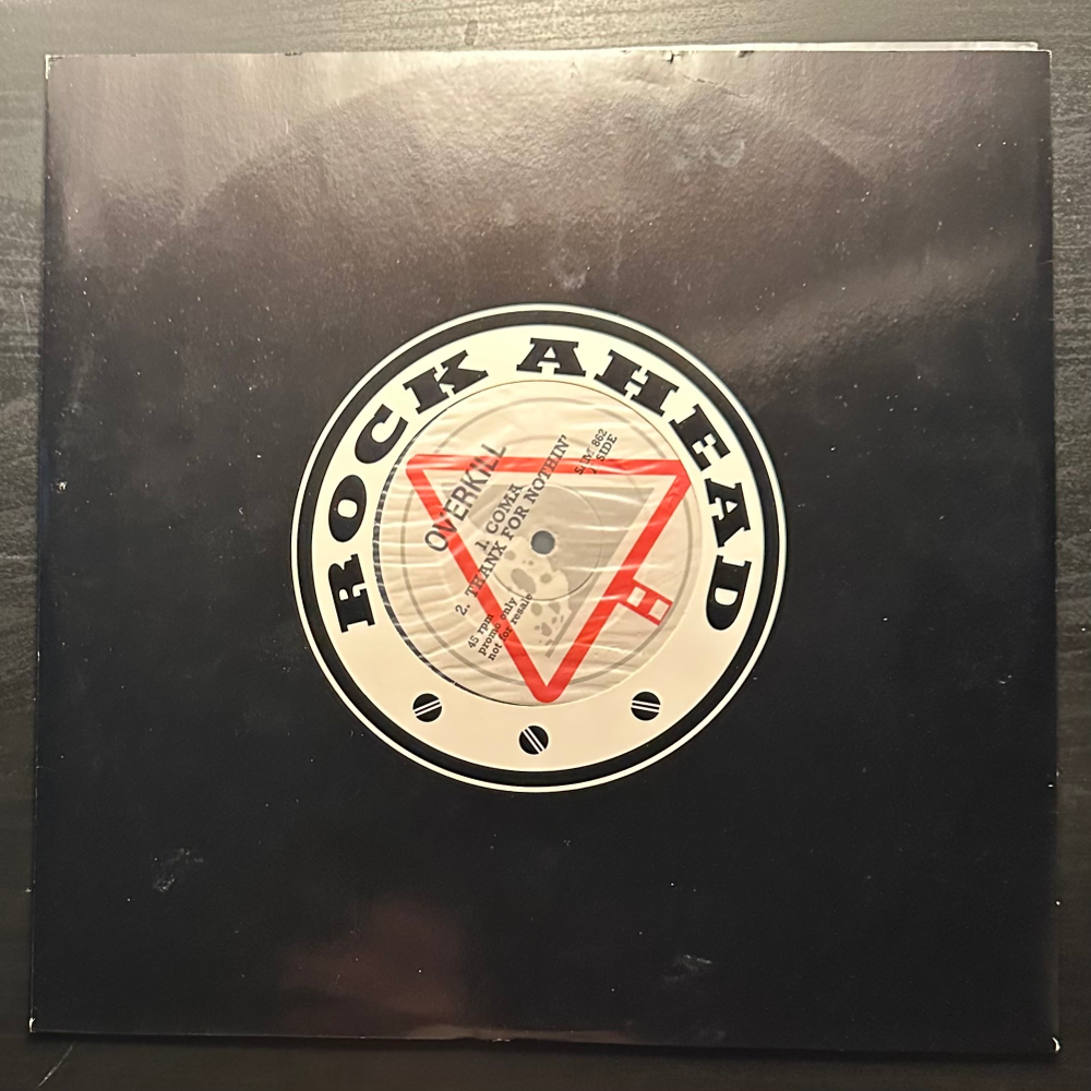 Overkill - Coma (Англия 1991г.) 12", 45 RPM