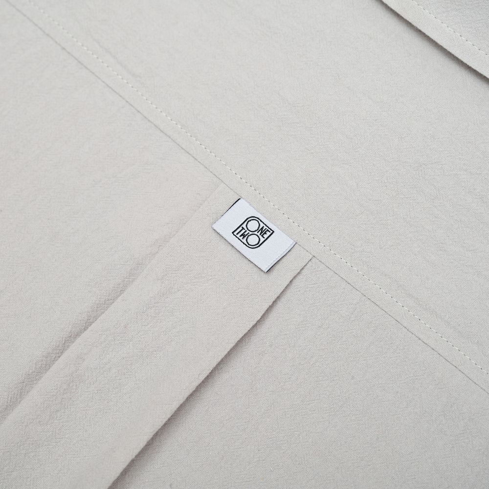 Рубашка One Two Quiet Gray базовая серая