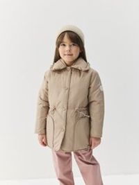 Куртка демисезонная с воротником "Кофе с молоком"