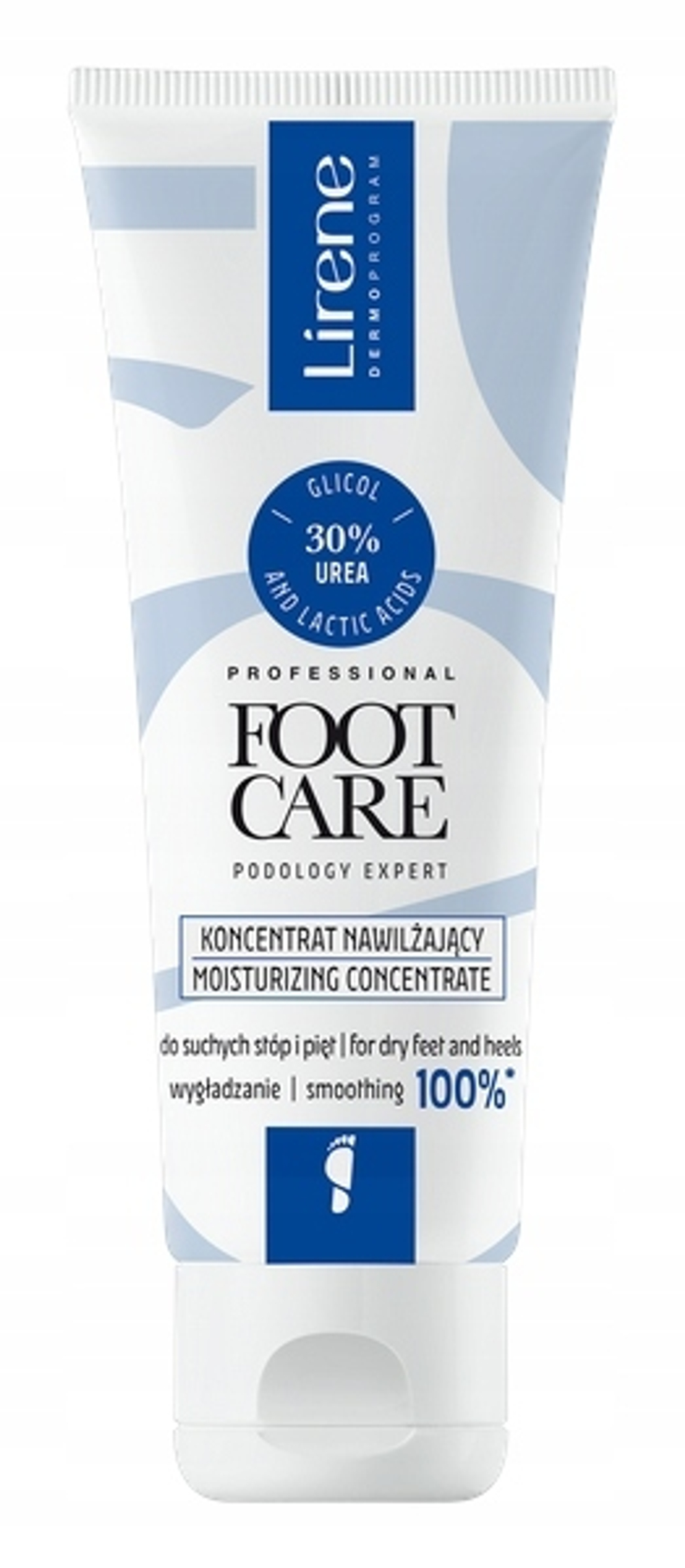 LIRENE/ FOOT CARE / крем для ног/ увлажняющий/75 ml
