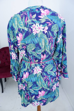 Халат DESEO для дома или пляжа из вискозы 48 размер