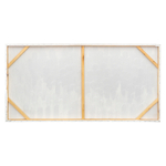 Панно декоративное с ручной росписью by feel, 140х70 см, черно-белое