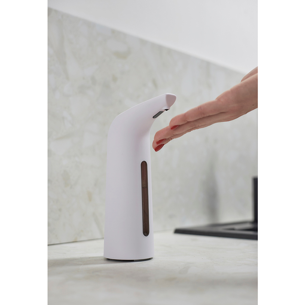 Диспенсер для мыла сенсорный asne, 380 мл, белый