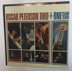 Винтажная виниловая пластинка LP Oscar Peterson Trio Clark Terry One (USA 1964)