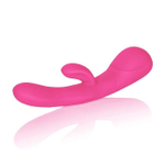 Вибромассажер Impress Tongue со стимуляцией клитора розовый (Цвет: розовый)