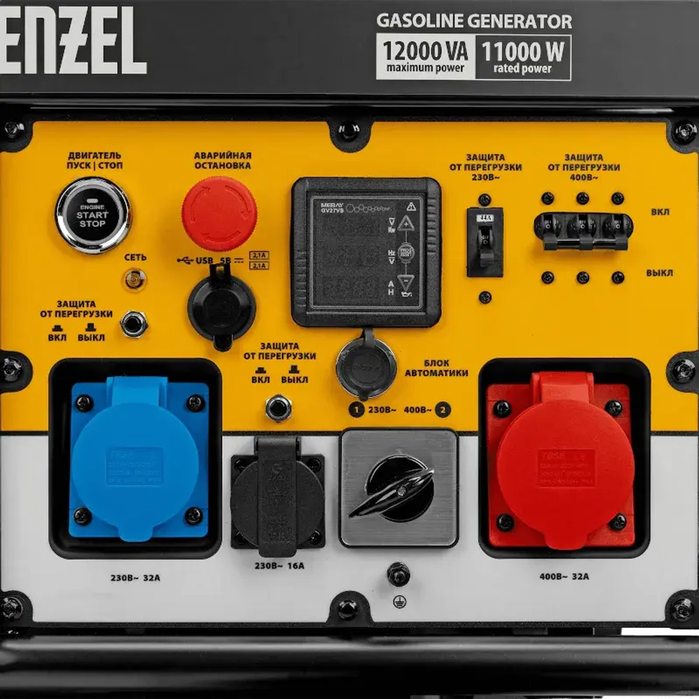 DENZEL PS-120EAD-3 бензиновый генератор 946984