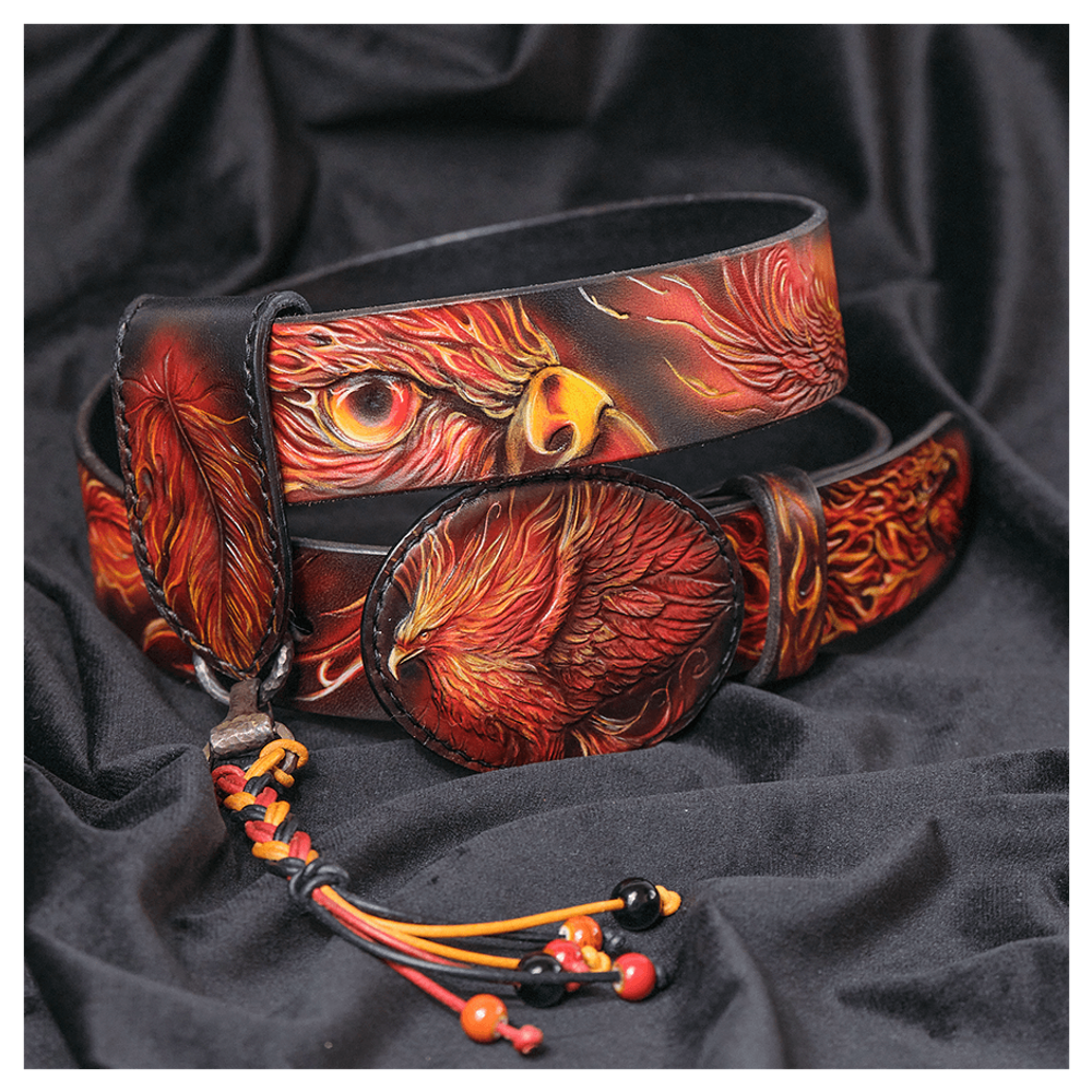 Кожаный ремень «Феникс»